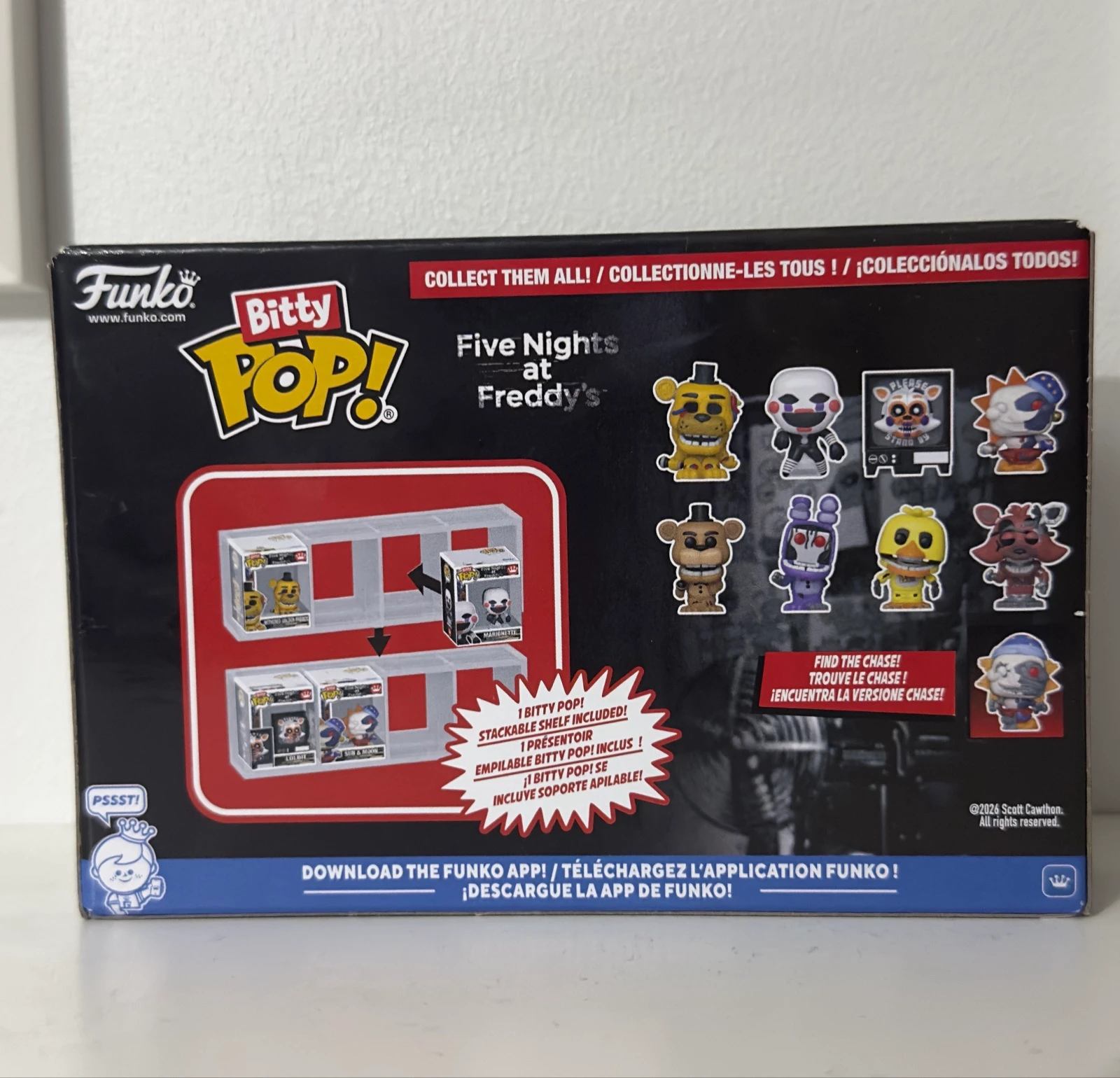 Funko Bitty Pop FNaF Pack Raro Eclipse Limited Edition Chase – photo 2